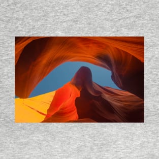 Looking Skyward, Lower Antelope Slot Canyon T-Shirt